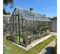 Elite Thyme 6x12 Greenhouse - Linen Powder Coated