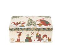 Elite Tin: 19.5Cm X 15.4Cm X 7.5Cm Sara Miller Woodland Tales Bear Rectangular Tin