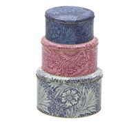 Elite Tins Arts & Crafts Marigold Set Of 3 Cake Tins
