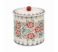 Elite tins Emma Bridgewater Antique Roses Medium Biscuit Barrel - 150(d) x 173mm