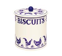Elite tins Emma Bridgewater - Blue Hen Tin Biscuit Barrel 170 (d) x 173 mm