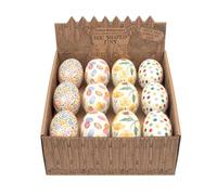 Elite tins Emma Bridgewater Medium Tin Easter 4 Eggs 4 different designs 110 x 67x 65 mm