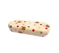 Elite tins Emma Bridgewater Metal Glasses Case | Hard Spectacle Case | Protective Eyewear Storage | Choice of 6 British Floral & Country Designs - Bumblebee
