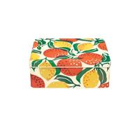 Elite tins Emma Bridgewater - Oranges & Lemons - Deep Rectangular Tin 195 x 154 x 75 mm