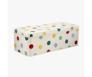 Elite Tins Emma Bridgewater Polka Dot Original Long Rectangular Tin