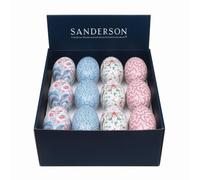 Elite tins Sanderson Medium Tin Easter Eggs (4 Different Designs in a Set) 69 x 69 x 112mm