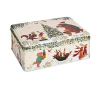 Elite tins Sara Miller Christmas - Woodland Tales Bear Deep Rectangular