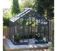 Elite Titan 800 8x6 Greenhouse Package - Linen Powder Coated