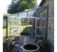 Elite Titan K800 8x12 Lean to Greenhouse - Graphite Powder Coated
