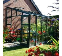 Elite Titan K800 8x14 Lean to Greenhouse - Black Powder Coated