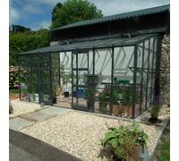 Elite Titan K800 8x16 Lean to Greenhouse - Brown Powder Coated