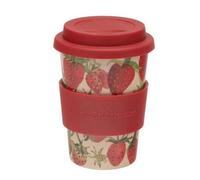 Elite Travel Mug: 1 X 400Ml Emma Bridgewater Travel Mug, Strawberries