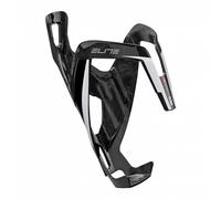 Elite Vico Carbon Bottle Cage - Matt Black / White / Carbon Fibre
