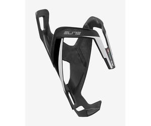 Elite Vico Carbono Bottle Cage Black White