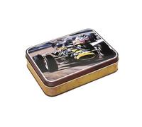 Elite Vintage Racers Racing Car Small Rectangular Tin 141 x 101 x 32mm