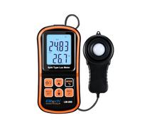 Elitech Digital Light Meter Portable Luxmeter with LCD Display, Range 200,000 Lux, Temperature Measurement LM-200