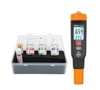 Elitech PH Meter Tester for Water and Soil 0-14ph Range Digital PH Pen with Backlit LCD, Auto Calibration, Temperature Compensation, Ideal for Pool Garden Home Brewing Aquarium PHM-230