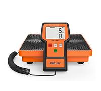 Elitech Refrigerant Scale Electronic 100kg Freon Charging Scale KG LB OZ with Case for HVAC Heat Pumps A/C LMC-100A+
