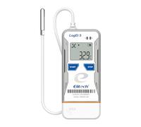Elitech Temperature Data Logger USB with External Sensor, Reusable Temp Recorder with Shadow Data, Auto PDF & CSV Reports, 32,000 Data Points Fridge Thermometer LogEt5TE