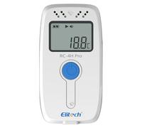 Elitech USB Temperature and Humidity Data Logger RC-4H Upgraded, Refrigerator Thermometer, Food Storage Monitor, Cold Chain Recorder with 64,000 Data Points, Auto PDF/CSV Export