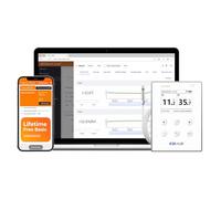 Elitech WiFi Temperature Humidity Data Logger Recorder Cloud Storage Wirelesss Remote Cold Chain Monitor, RCW-800W-THE