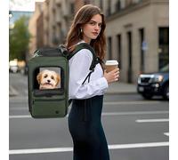 EliteField Deluxe Backpack Pet Carrier (3 Year Warranty, Airline Approved), Travel Soft-Sided Carrier Bag for Dogs, Cats & Small Pets