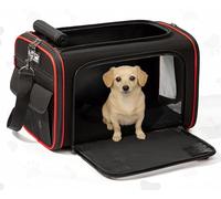 EliteField Soft-Sided Pet Carrier (3-Year Warranty, Airline Approved), Foldable Travel Bag with Removable Fleece Bed for Dogs, Cats & Small Pets, Scratch-Resistant Mesh