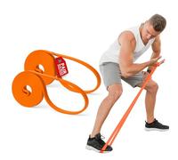 EliteFTS Pro Resistance Band 2 Pack - Boost Core Stability and Flexibility with This Portable, Joint-Friendly Tool - 41" Long (PRO Micro Resistance Band, Orange)