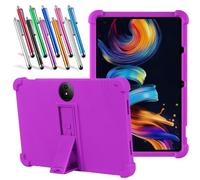 elitegadget Case for TCL NXTPAPER 11 Plus Tablet 11.5 inch - Protective Lightweight Durable Silicone Stand Cover Case + 1 Random Color Stylus (Purple)