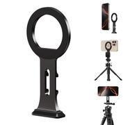 elitehood Aluminum Magsafe Tripod Phone Mount, Compact Phone Holder for Tripod with Arca Swiss Quick Release Plate & 1/4" Screw Adapter, Magnetic iPhone Mount Accessories Fit iPhone 16 15 14 13