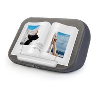 elitehood Book Stand, Comfortable Pillow Book Holder for Reading in Bed, Bed Book Lap Holder with Pillow Pad for Hand Free - Minimize Neck Strain & Perfect Idea for Book Lovers in Anywhere