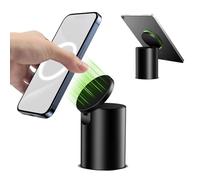 elitehood Magsafe Phone Stand, Magnetic Aluminum Mobile Phone Holder Stand for Desk, Compatible with iPhone 15 14 13, MagSafe Case, Kindle, iPads & Tablet 4.7-11inches