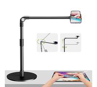 elitehood Overhead Phone Mount, 38cm Long Arm Overhead Tripod for Phone