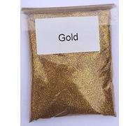 EliteKoopers 1000gm Gold Ultra Fine Glitter for Craft Art Glass Covering Wine Glass Decor