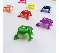 EliteKoopers 100Pcs Random Colour Jumping Frogs Kids Tiddlywinks Toy Game For Boys Girls Party Bag