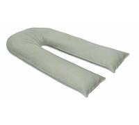 EliteKoopers 1Pcs 12ft U-Shaped PillowCase Cover Pregnancy Maternity Nursing Pillow Cover (Pillow Cover Only)(Duck Egg)