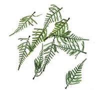 EliteKoopers 20 Fern Leaf Fern Fake Foliage Plant Artificial Leaves Flower