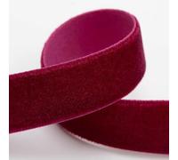 EliteKoopers 2M Burgundy 16MM Velvet Ribbon Vintage Velvet Ribbon Christmas Ribbon For Holiday Festival Birthday Gift Wrapping Bows Making