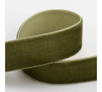 EliteKoopers 2M MossGreen 16MM Velvet Ribbon Vintage Velvet Ribbon Christmas Ribbon For Holiday Festival Birthday Gift Wrapping Bows Making