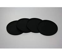 EliteKoopers 4 Pcs Rubber Silicone Hot Drink Coasters Place Mat For Coffee Tea Mug