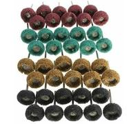 EliteKoopers 40Pcs Mixed Abrasive Wheel Buffing Polishing Grinding Rotary Drill Bit Jewellers