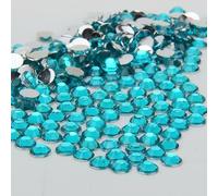 EliteKoopers 4mm Crystal Flat Back Nail Art Face Festival Rhinestones Diamante Gems for Craft (1000 Pcs)