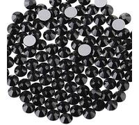 EliteKoopers 4mm Crystal Flat Back Nail Art Face Festival Rhinestones Diamante Gems for Craft (1000 Pcs)