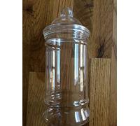 EliteKoopers 500ml Tall Retro Plastic Candy Jar Sweet Jars For Wedding Party (1 Pcs)