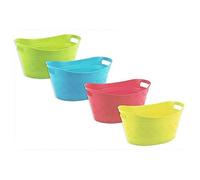 EliteKoopers 6.4L Plastic Flex Ice Bucket, Cooler Bowl For Party, BBQ, Summer Drinks Beer Wine