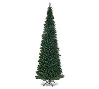 EliteKoopers 7ft Green Artificial Pencil Slim Christmas Tree For Xmas Decoration