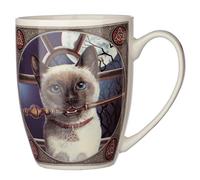 EliteKoopers Lisa Parker Porcelain Mug Hocus Pocus Cat Design For Coffee Tea Lover Gift Item