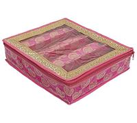 EliteKoopers Pink Bangle Bracelet Jewellery Box - Indian Gift Box (4 Rod)