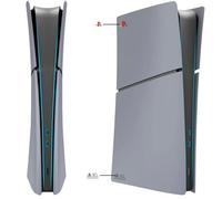 ElitePlay 30th Anniversary Grey PS5 Slim Digital Faceplates Cover Case Replacement for Playstation 5 Slim Model Digital Edition