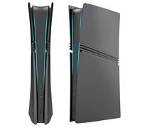 ElitePlay Black PS5 Pro Digital Faceplates Cover Case Replacement Plates for Playstation 5 Pro Digital Edition